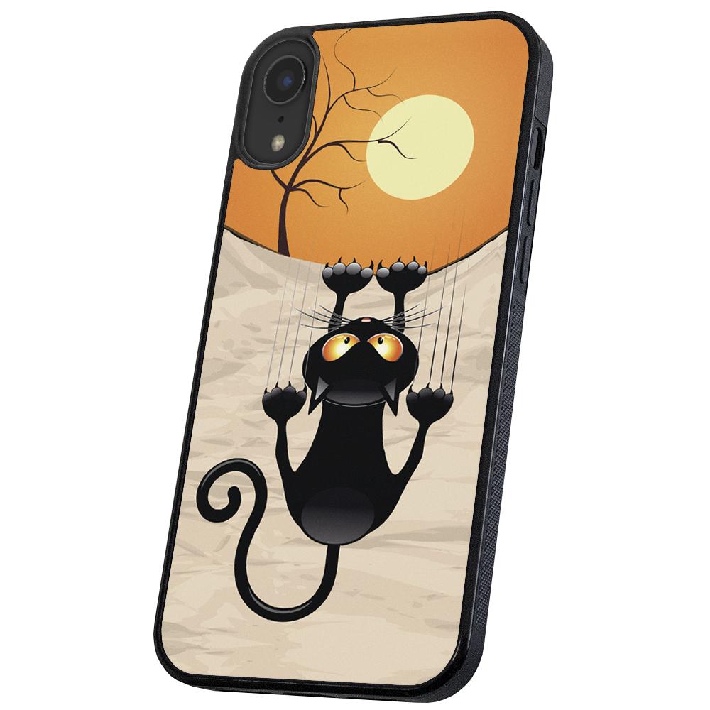 iPhone X/XS - Skal/Mobilskal Klösarkatt