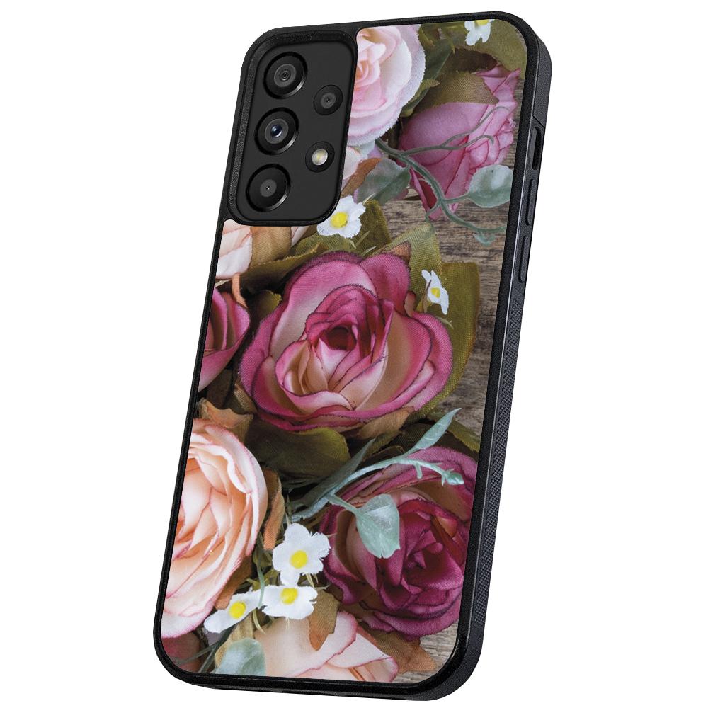Galaxy A33 - Skal/Mobilskal Blommor
