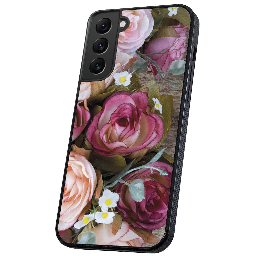 Galaxy S21 FE - Skal/Mobilskal Blommor