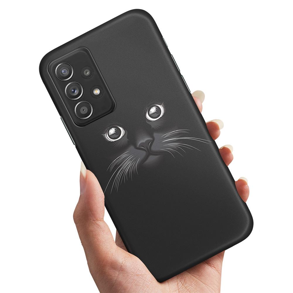 Skal / Mobilskal till Samsung Galaxy A53 5G - Svart Katt