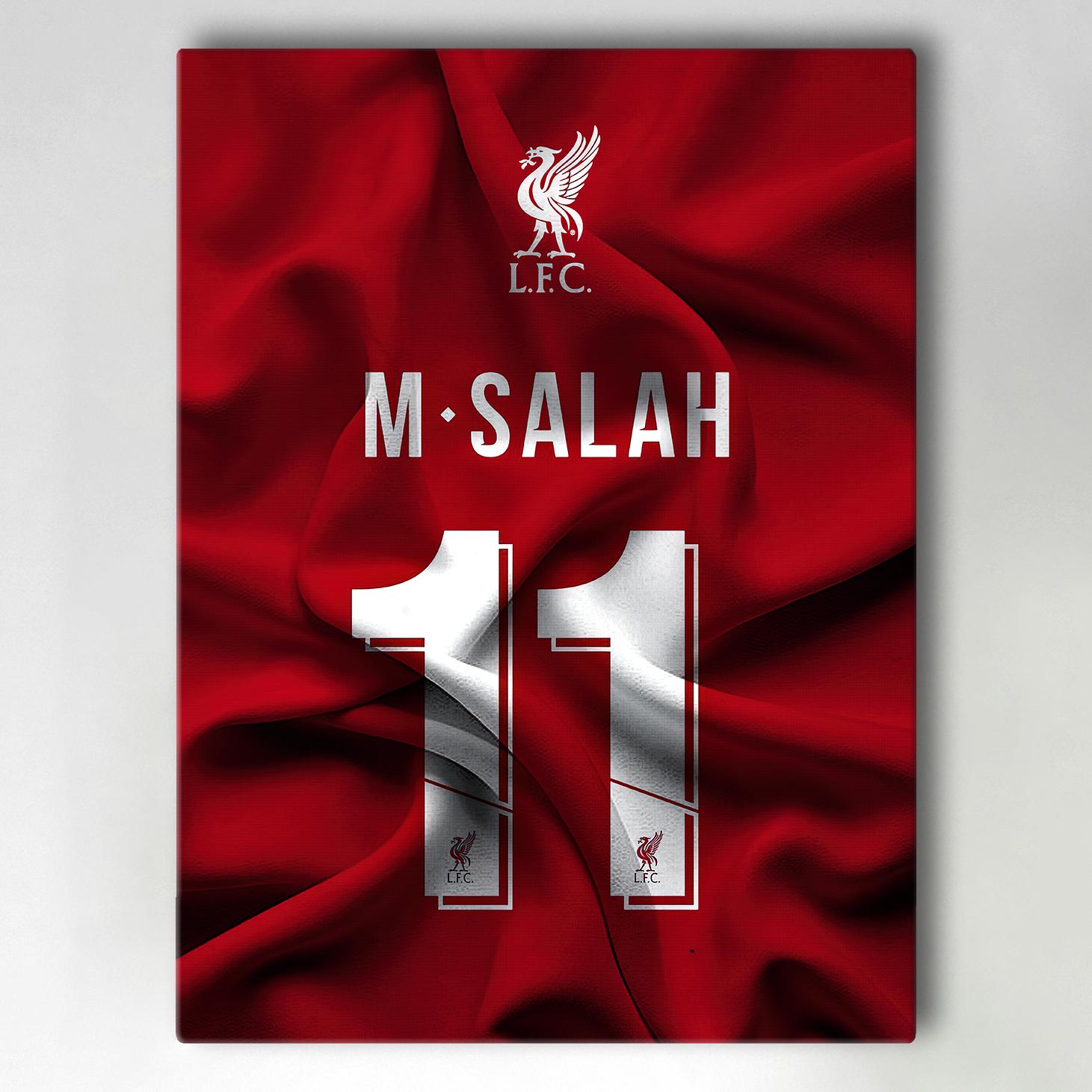 Canvastavla / Tavla - Salah - Liverpool - 40x30 cm - Canvas