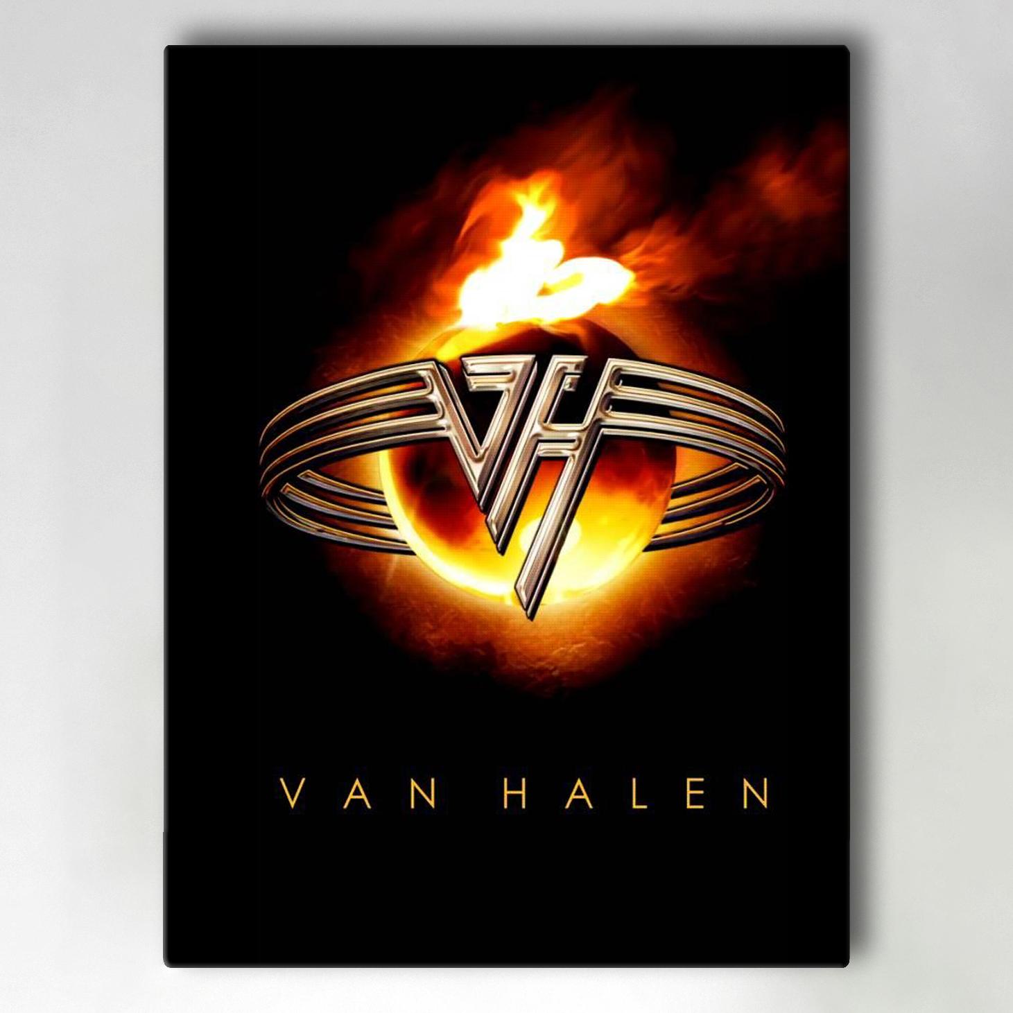 Canvastavla / Tavla - Van Halen - 40x30 cm - Canvas