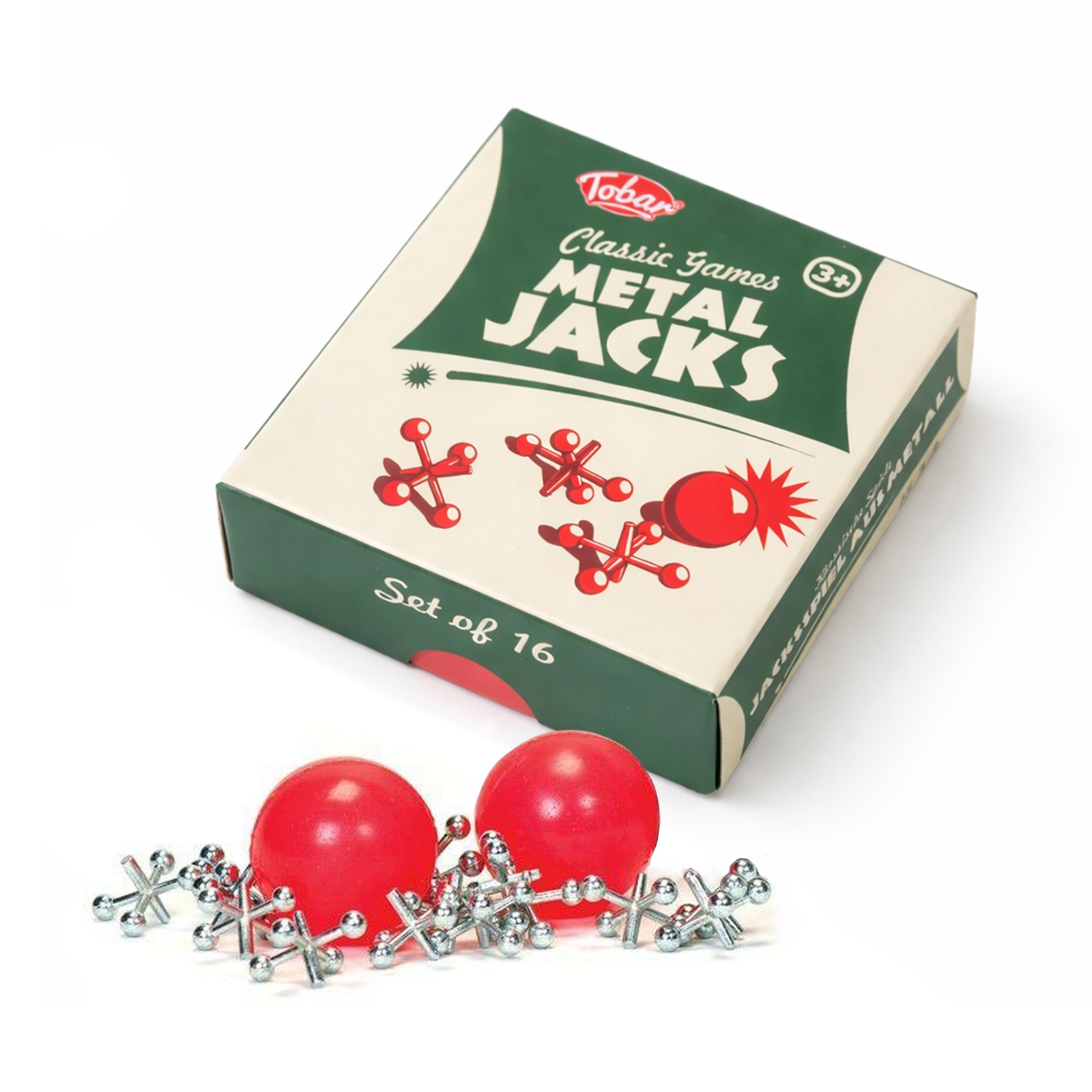 Metal Jacks Selskapsspill for Barn