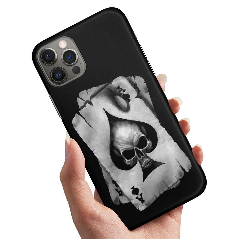 Skal / Mobilskal till iPhone 14 Pro Max - Döskalle Kortlek