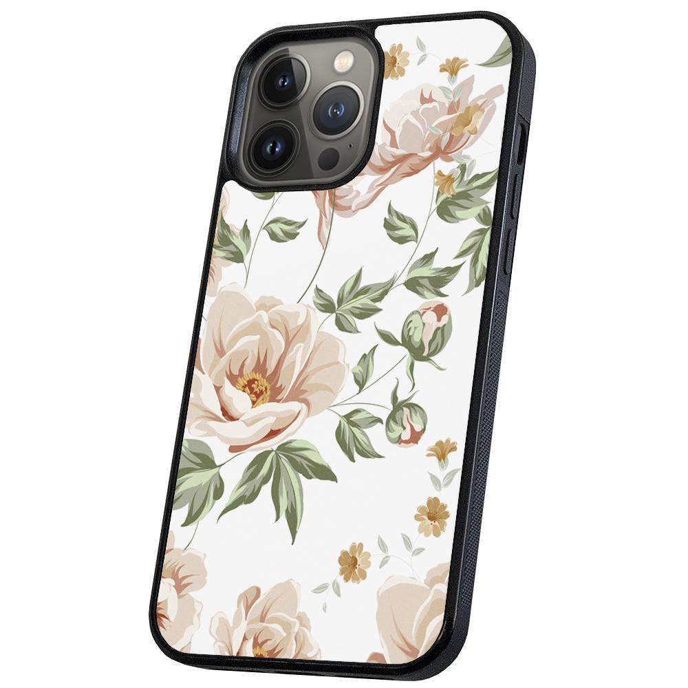 iPhone 14 Pro Max - Skal/Mobilskal Blommönster