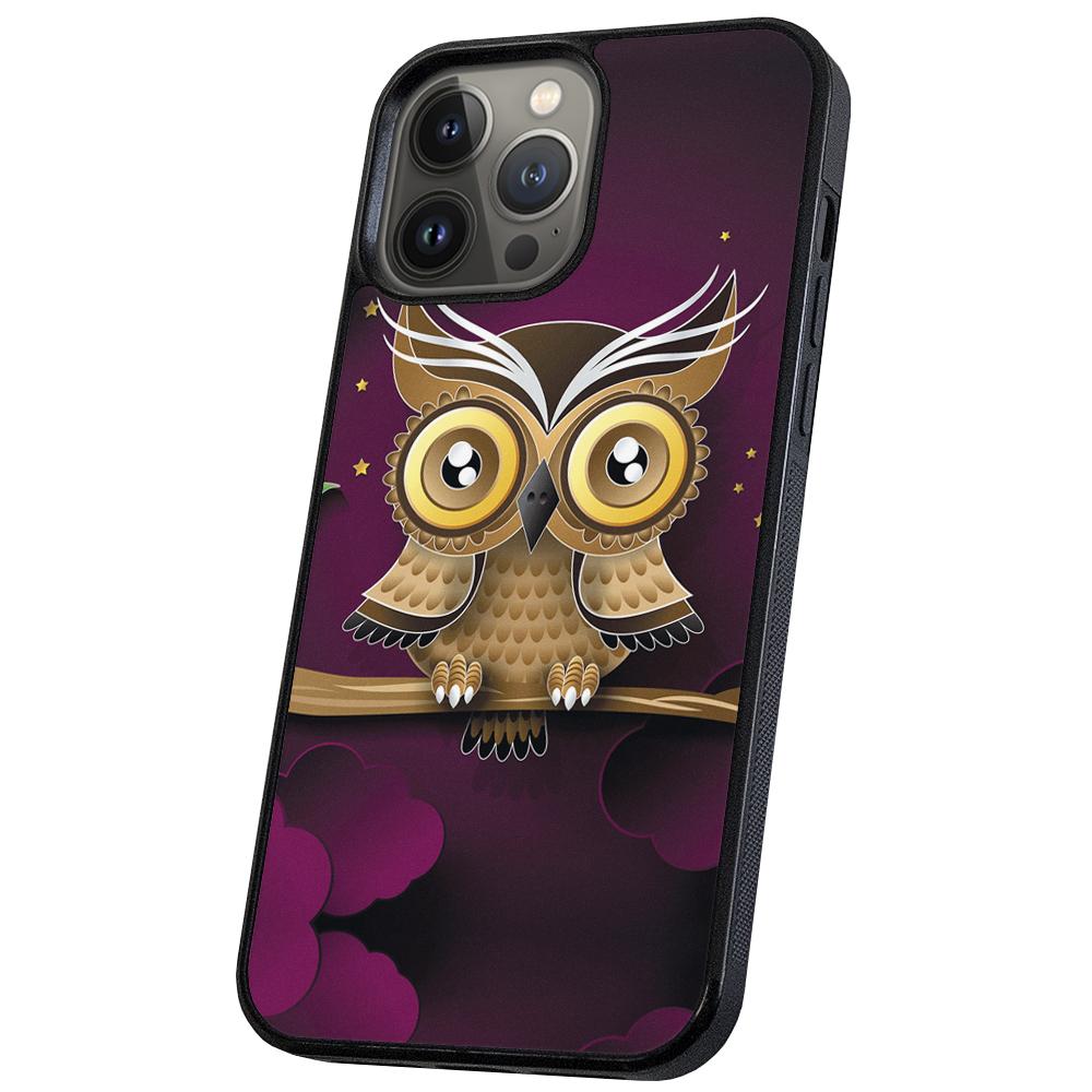 iPhone 14 Pro - Skal/Mobilskal Ljusbrun Uggla