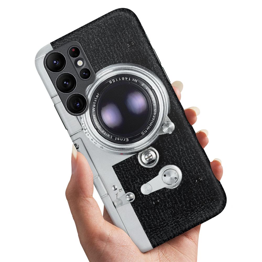 Skal / Mobilskal till Samsung Galaxy S22 Ultra - Retro Kamera