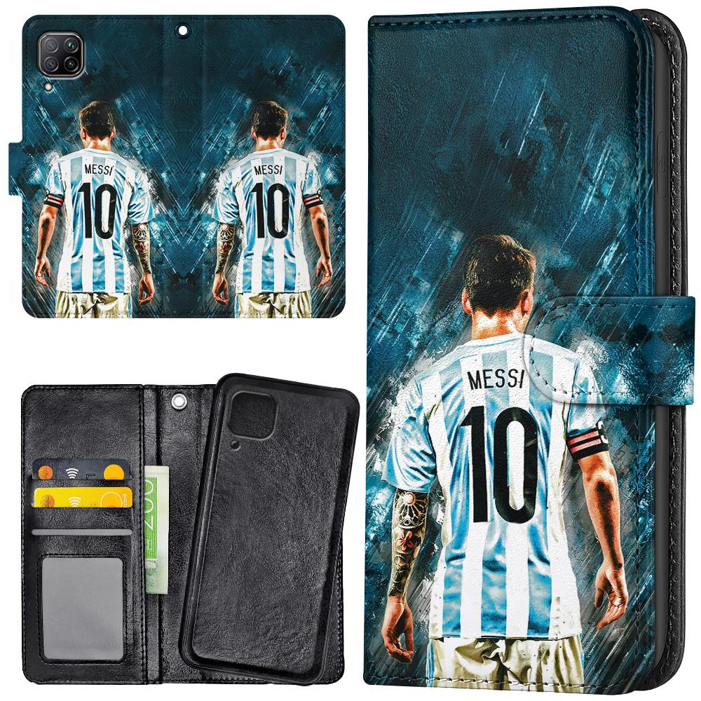 P40 Lite - Plånboksfodral/Skal Messi