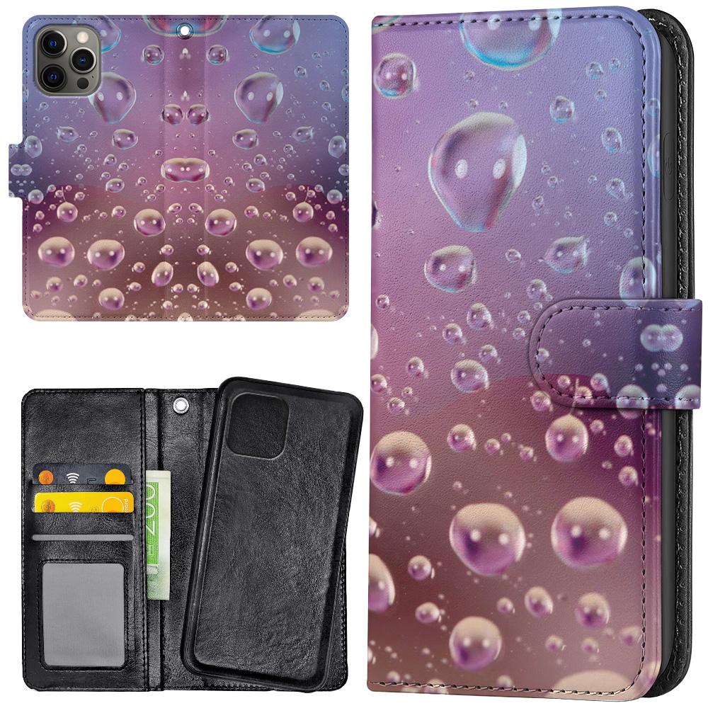 iPhone 14 Pro - Plånboksfodral/Skal Bubblor