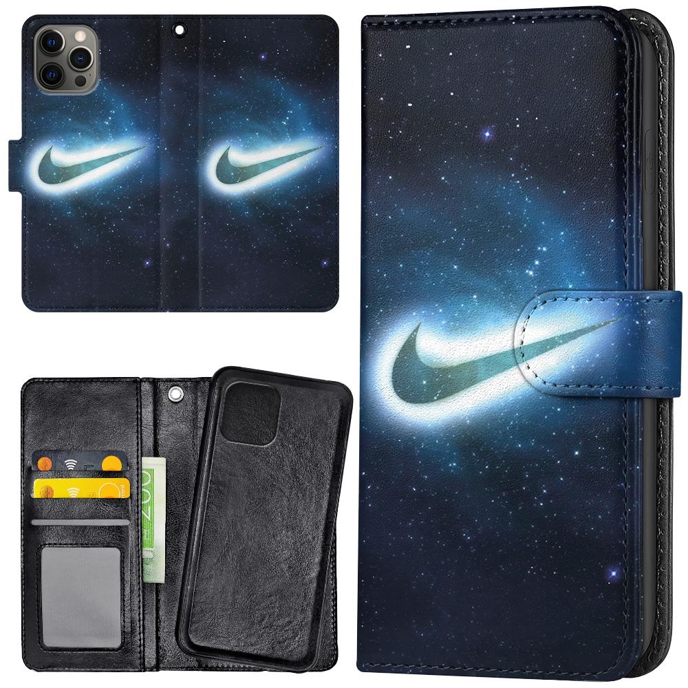 iPhone 14 Pro - Plånboksfodral/Skal Nike Yttre Rymd