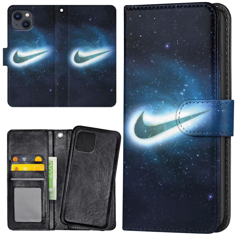 iPhone 14/15 Plus - Plånboksfodral/Skal Nike Yttre Rymd