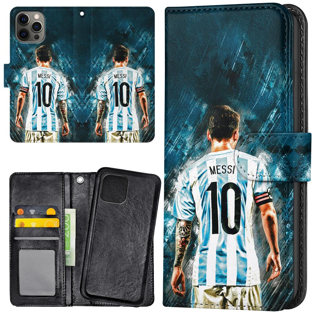 iPhone 14 Pro - Plånboksfodral/Skal Messi