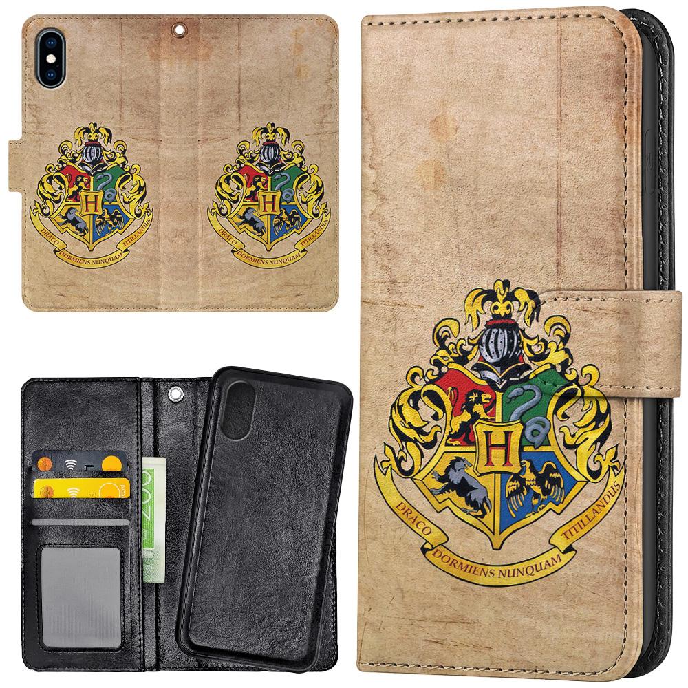 iPhone X/XS - Plånboksfodral/Skal Harry Potter
