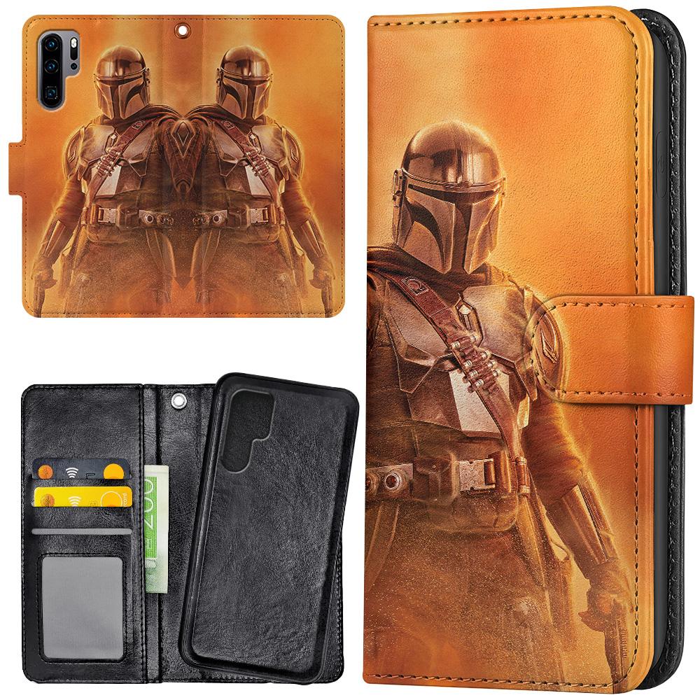 Galaxy Note 10 - Plånboksfodral/Skal Mandalorian Star Wars