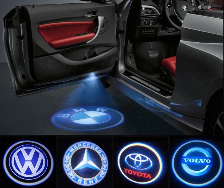 LED-projektor til Bildør – Bilmærker - Audi