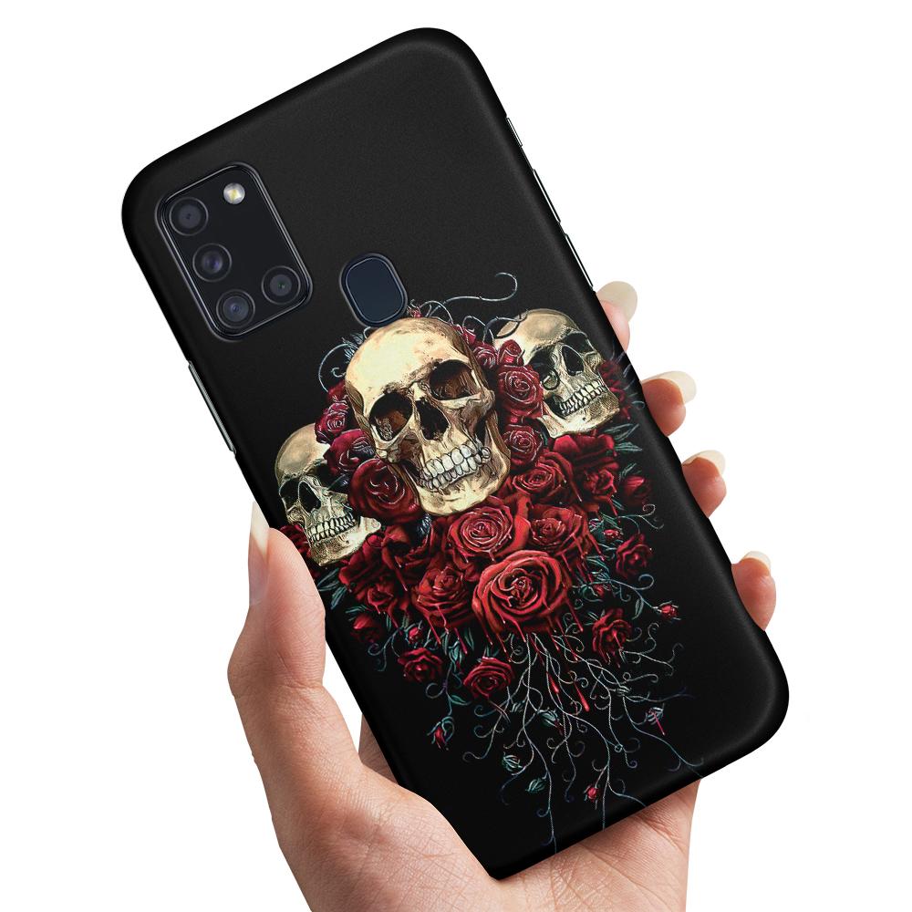 Skal / Mobilskal till Samsung Galaxy A21s - Skulls