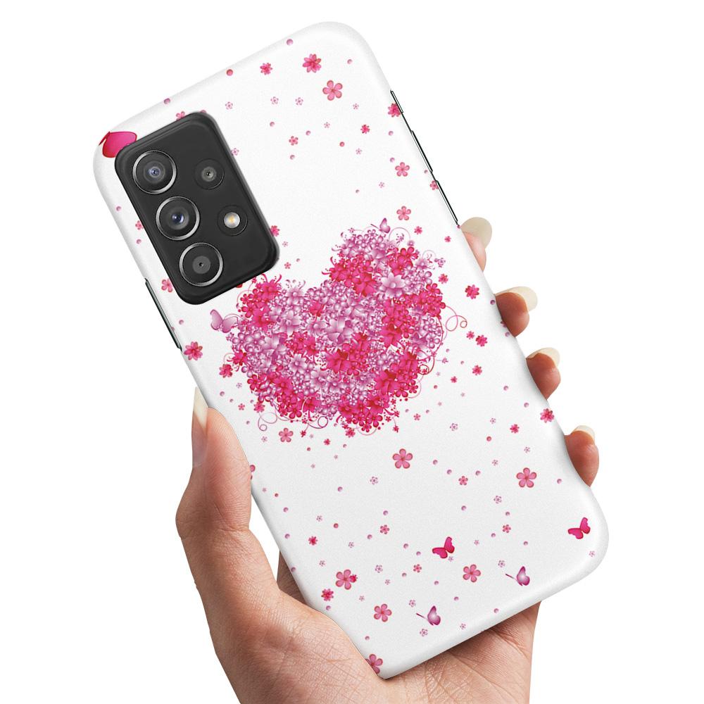 Skal / Mobilskal till Samsung Galaxy A13 - Blomhjärta