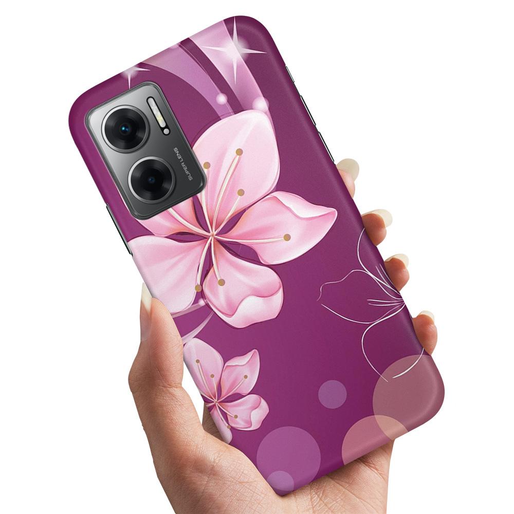 Skal / Mobilskal till Xiaomi Redmi 10 - Vit Blomma
