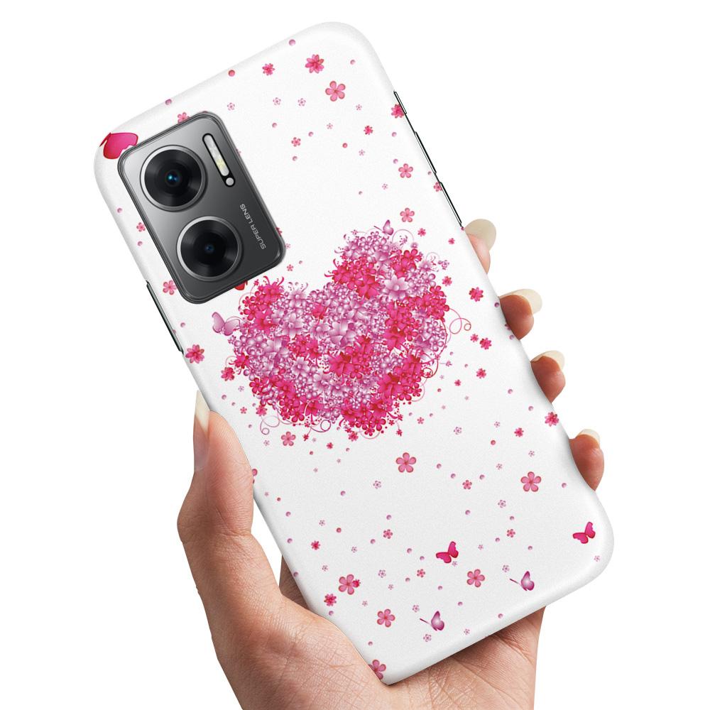 Skal / Mobilskal till Xiaomi Redmi 10 - Blomhjärta