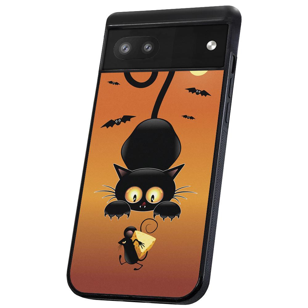 Pixel 6A - Skal/Mobilskal Katt och Mus
