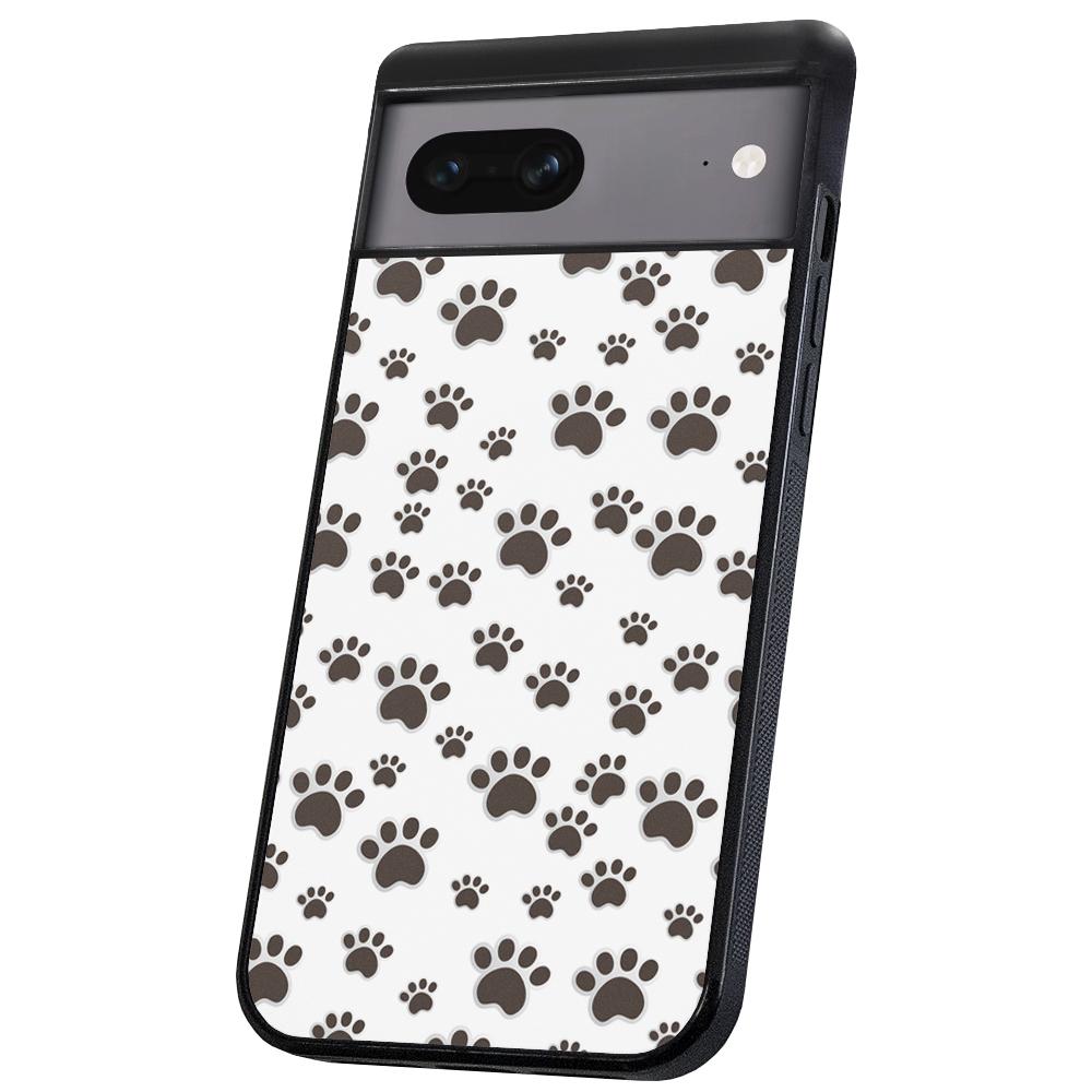 Pixel 7 - Skal/Mobilskal Paw Pattern