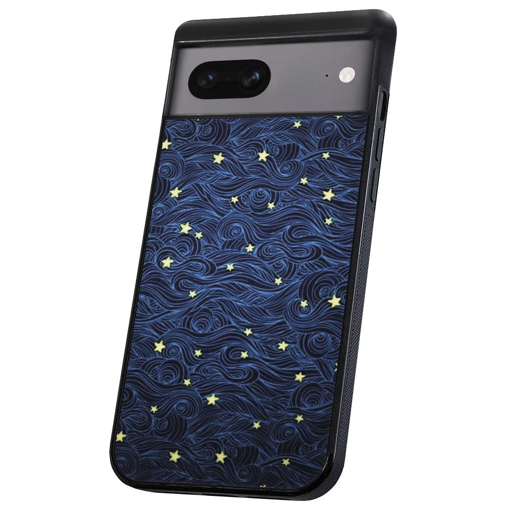 Pixel 7 - Skal/Mobilskal Stjärnmönster