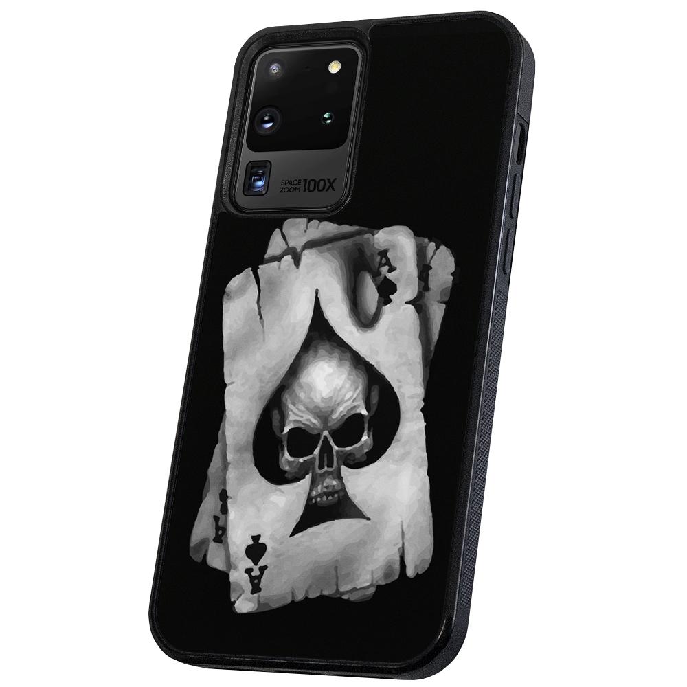 Galaxy S20 Ultra - Skal/Mobilskal Döskalle Kortlek