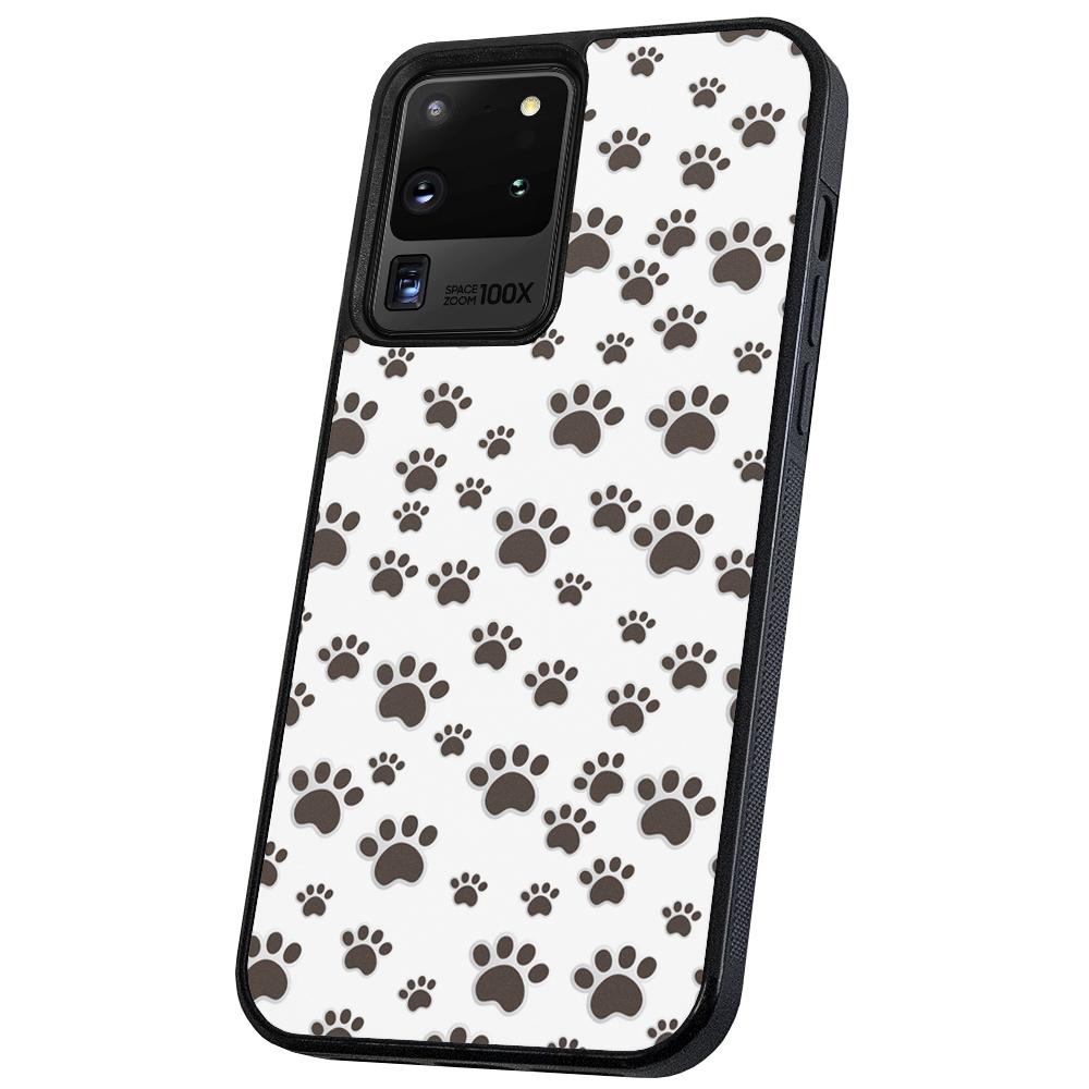Galaxy S20 Ultra - Skal/Mobilskal Paw Pattern