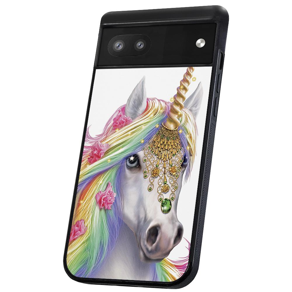Pixel 6A - Skal/Mobilskal Unicorn/Enhörning