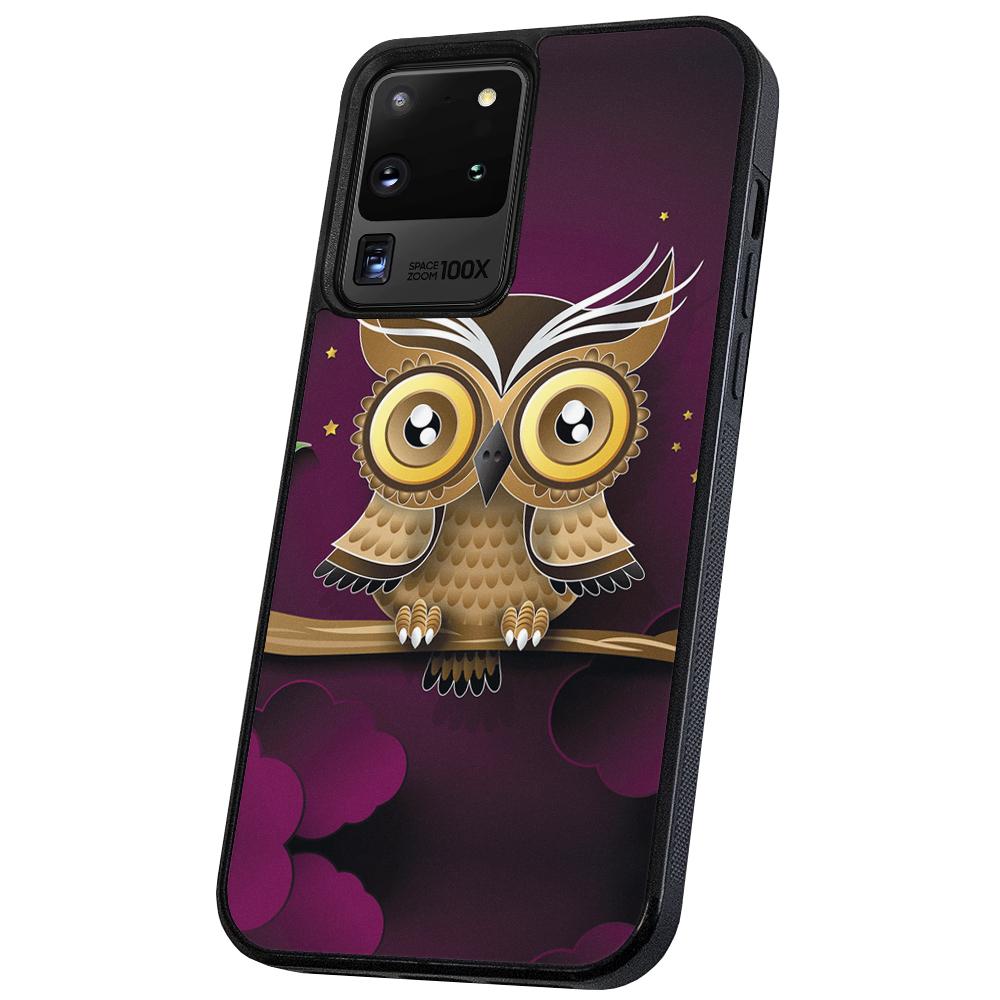 Galaxy S20 Ultra - Skal/Mobilskal Ljusbrun Uggla