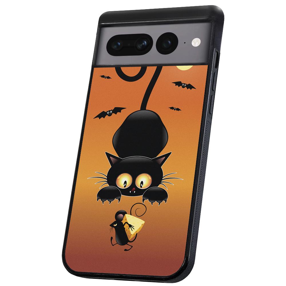 Pixel 7 Pro - Skal/Mobilskal Katt och Mus