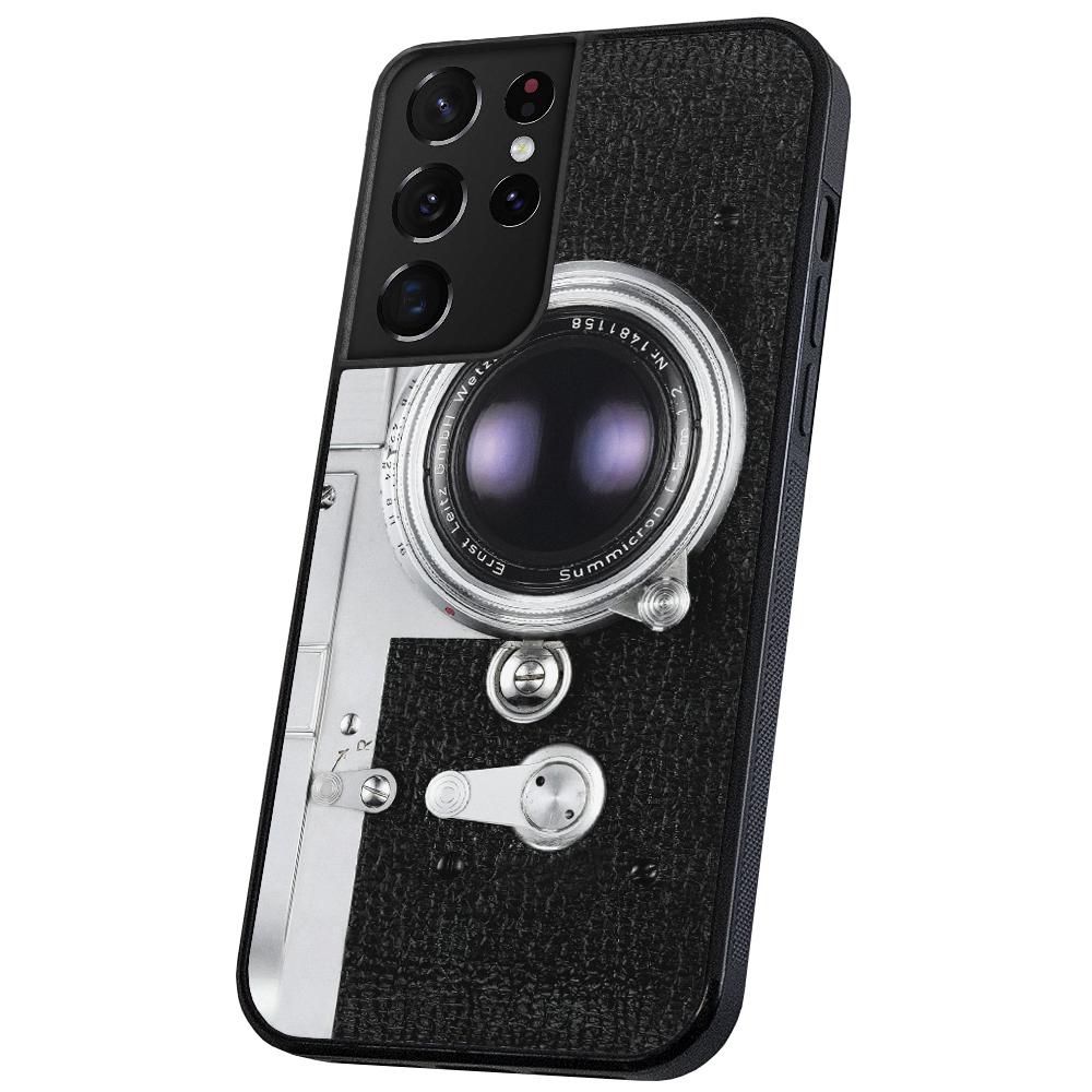 Galaxy S21 Ultra - Skal/Mobilskal Retro Kamera