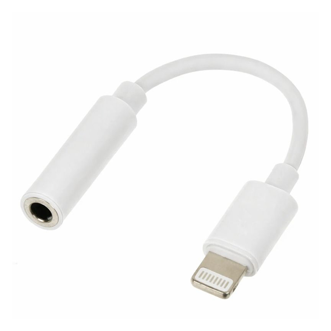 Lightning til 3,5 mm AUX for iPhone / Apple – Hodetelefonadapter