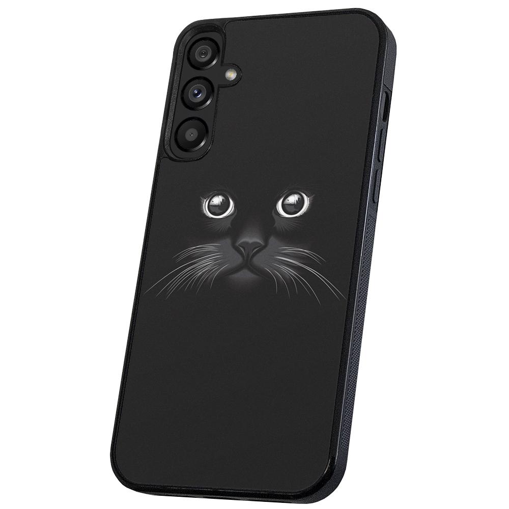 Galaxy A13 /A04s - Skal/Mobilskal Svart Katt