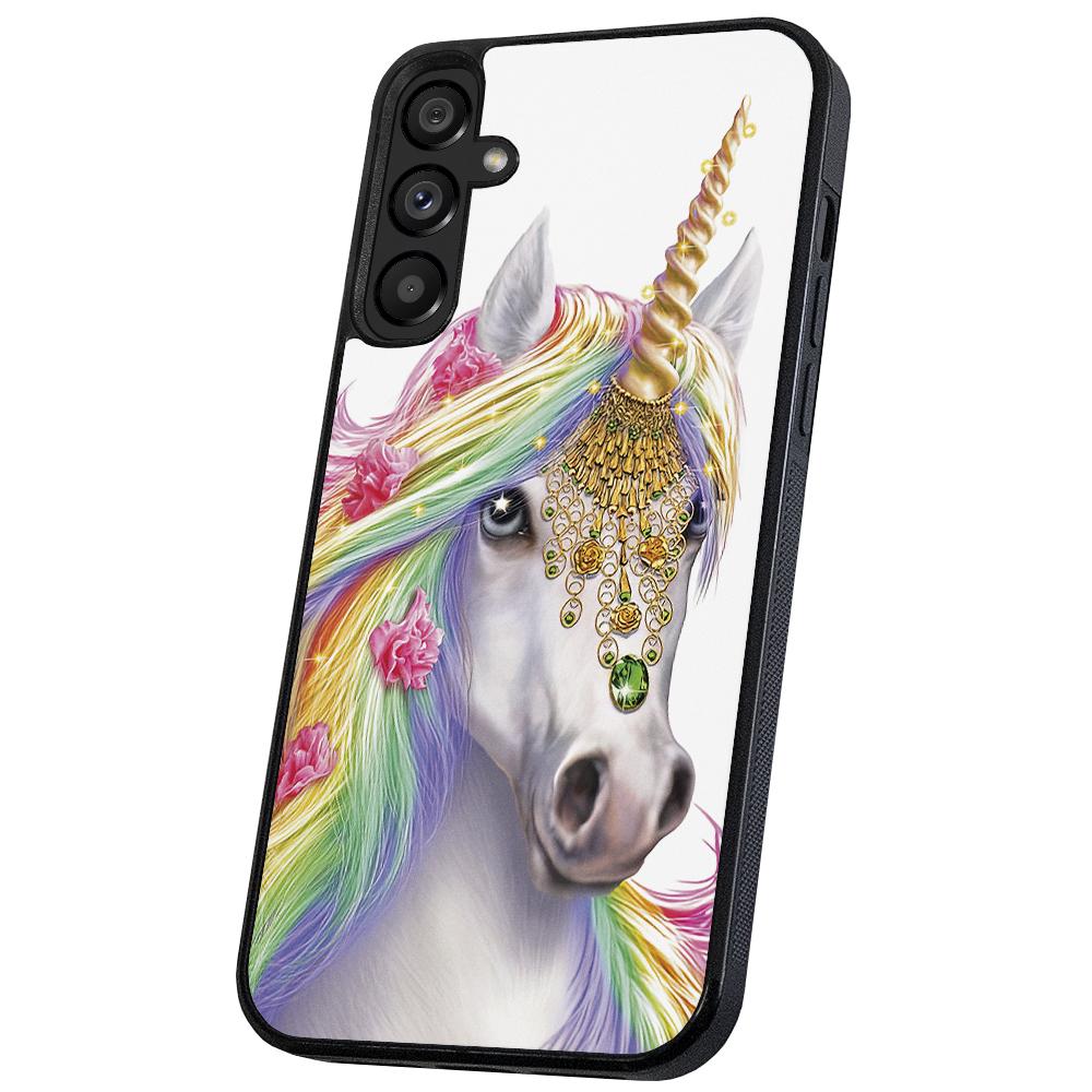 Galaxy A13 /A04s - Skal/Mobilskal Unicorn/Enhörning
