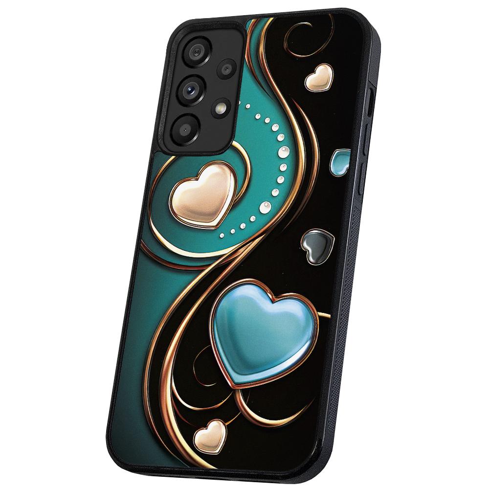 Galaxy A13 - Skal/Mobilskal Hjärtan