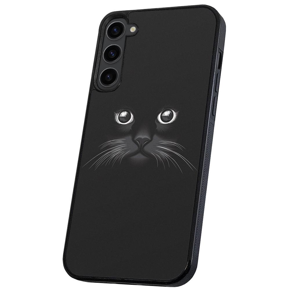 Galaxy S23 Plus - Skal/Mobilskal Svart Katt