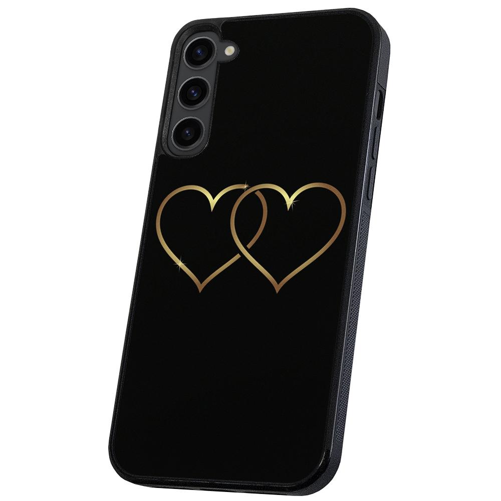Galaxy S23 Plus - Skal/Mobilskal Double Hearts