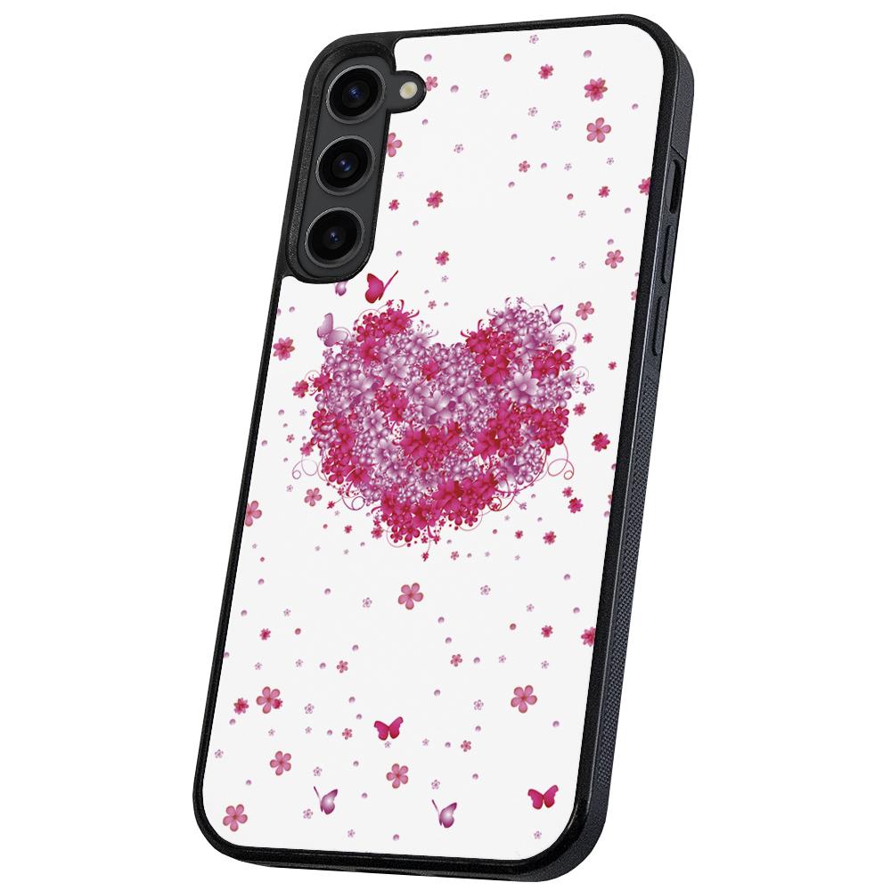 Galaxy S23 Plus - Skal/Mobilskal Blomhjärta