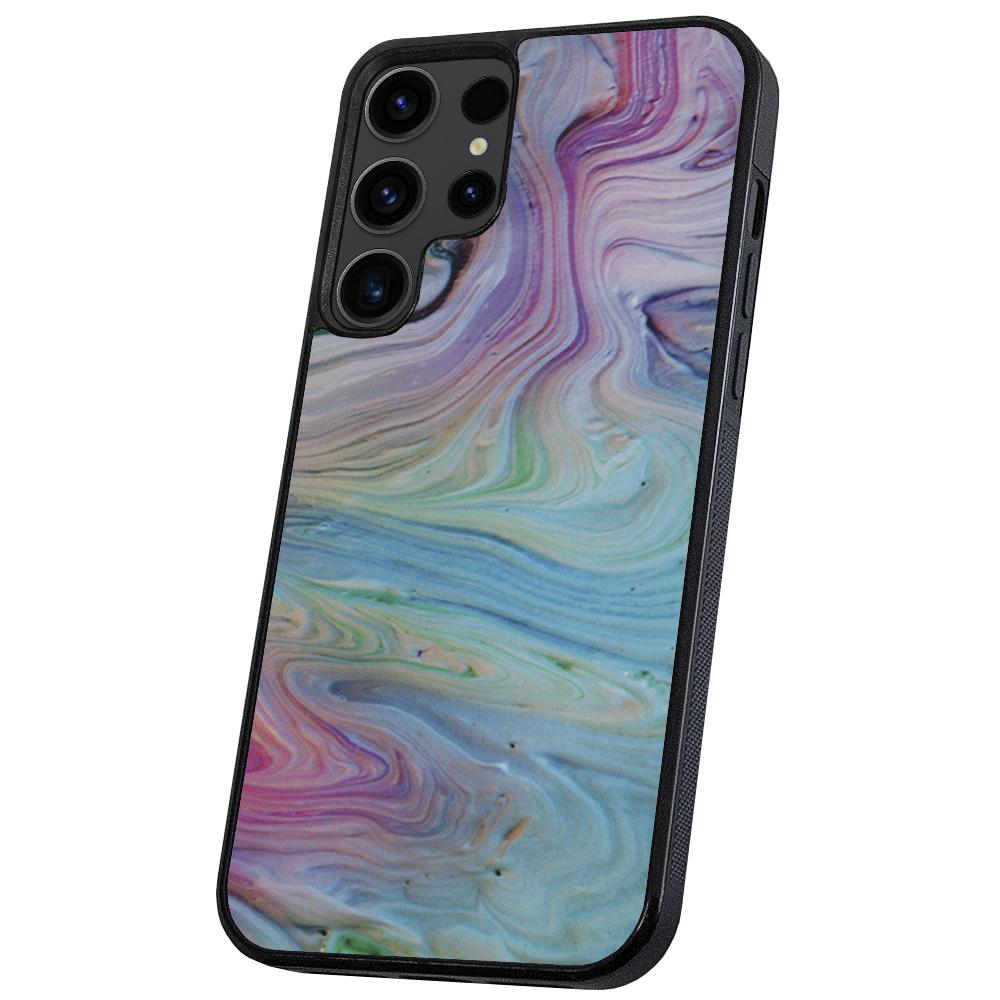 Galaxy S23 Ultra - Skal/Mobilskal Målarfärg Mönster