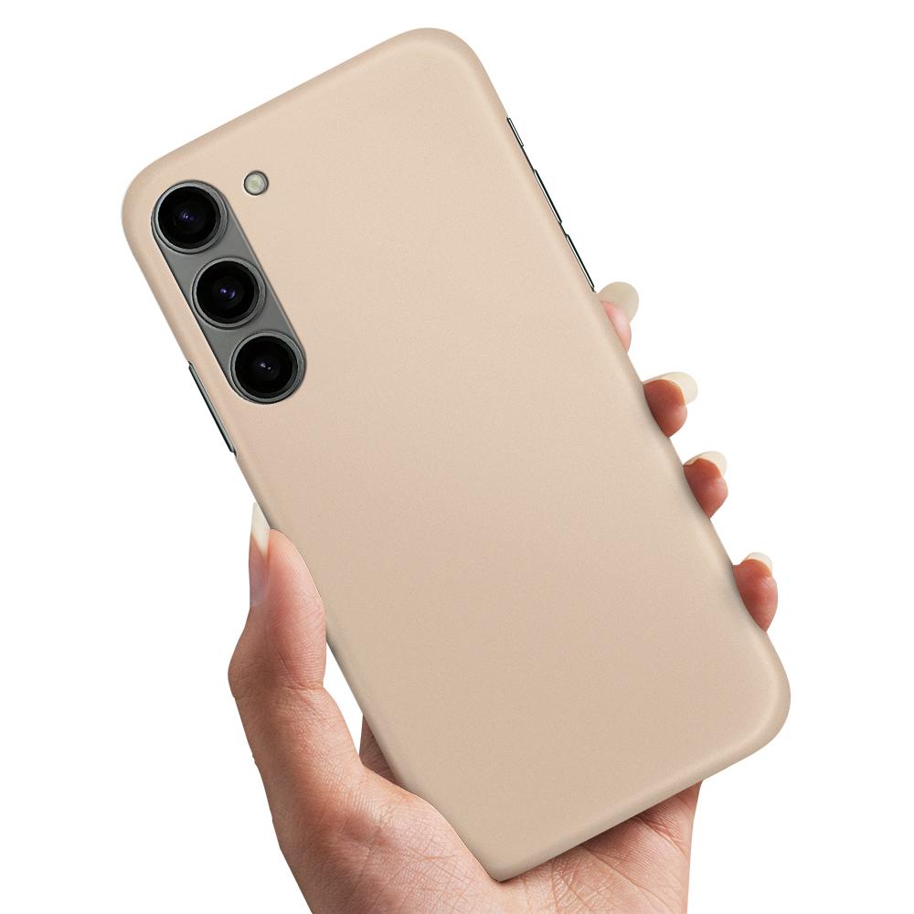 Skal / Mobilskal till Samsung Galaxy S23 - Beige