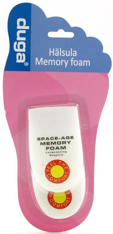 Hälinlägg / Skoinlägg / Hälskydd - Memory Foam - Dam