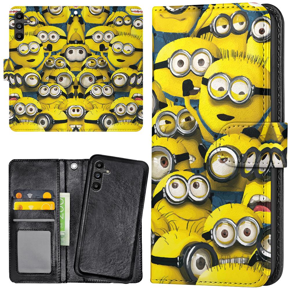 Galaxy A13 /A04s - Plånboksfodral/Skal Minions