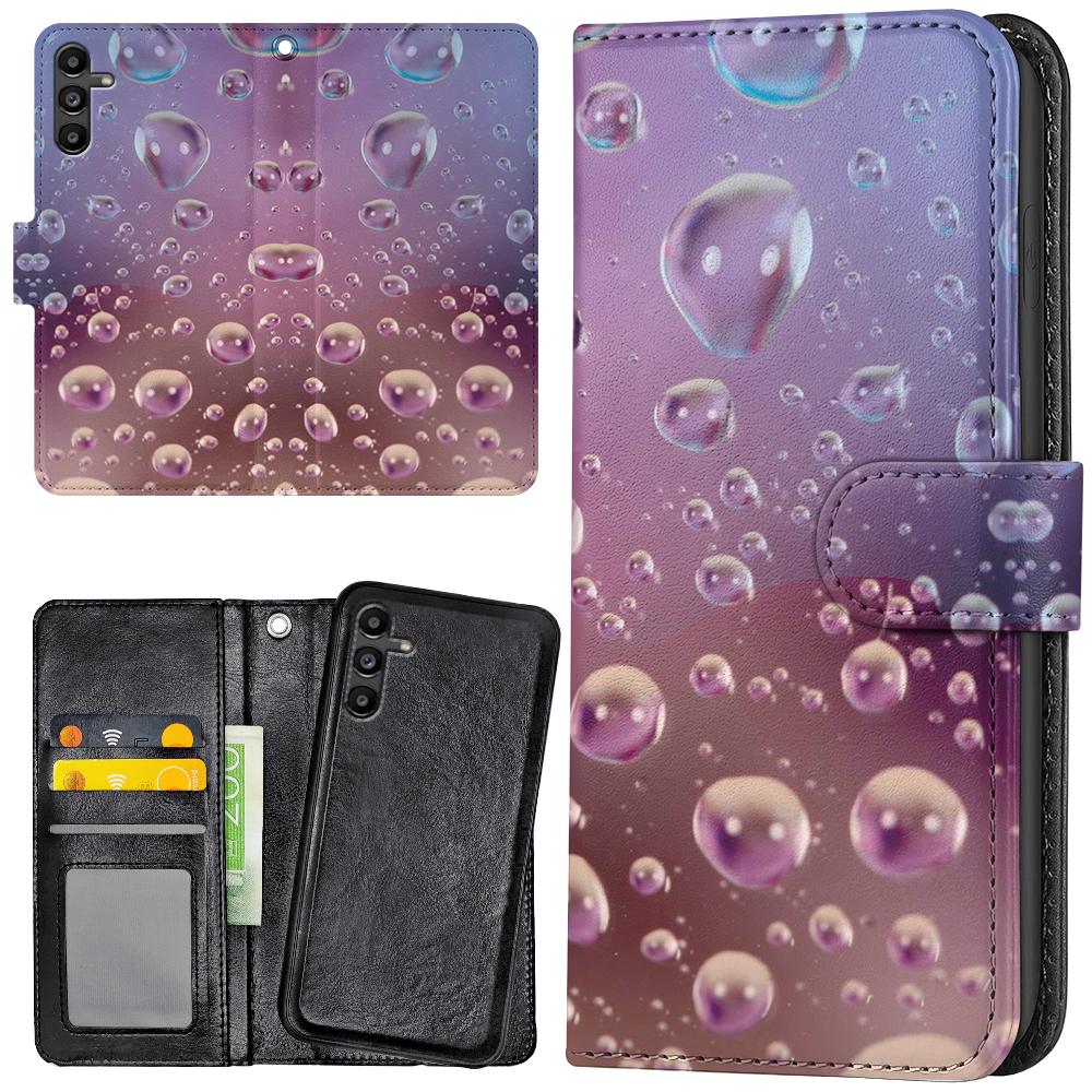 Galaxy A13 /A04s - Plånboksfodral/Skal Bubblor