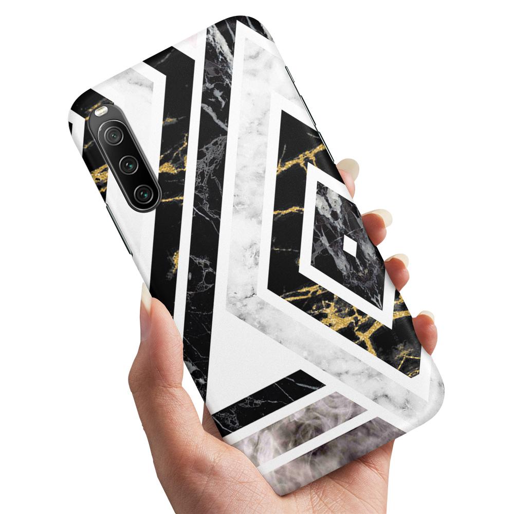 Skal / Mobilskal till Sony Xperia 10 IV - Krokigt Mönster