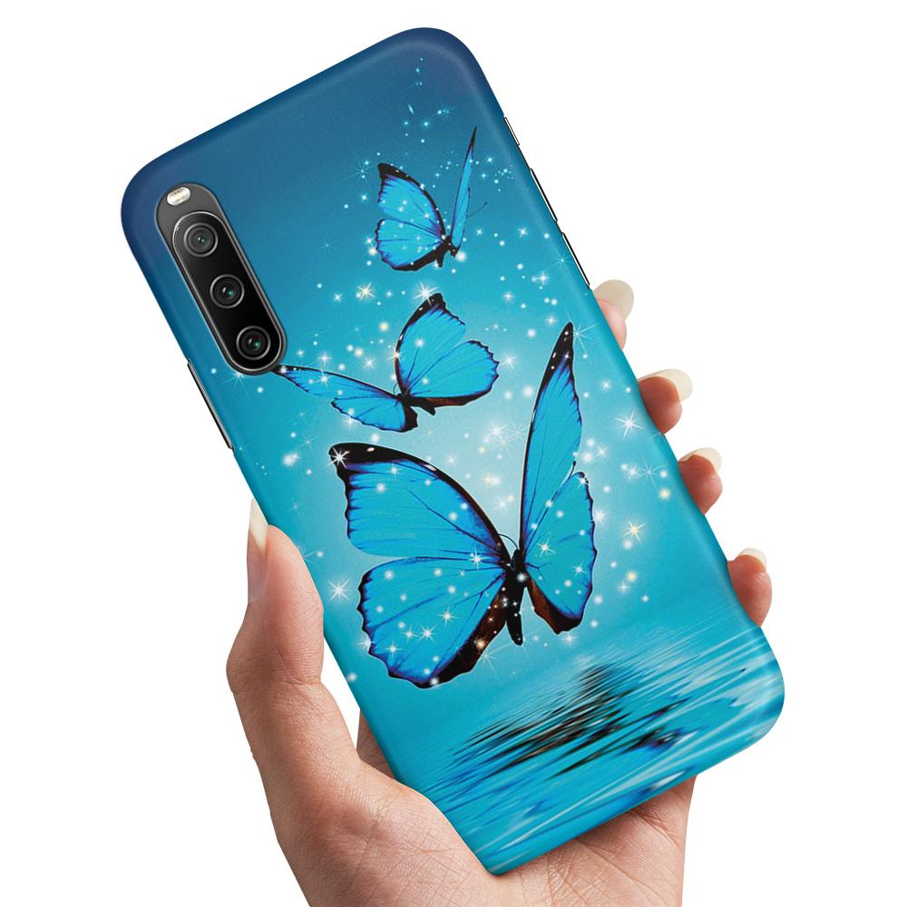 Skal / Mobilskal till Sony Xperia 10 IV - Glittrande Fjärilar