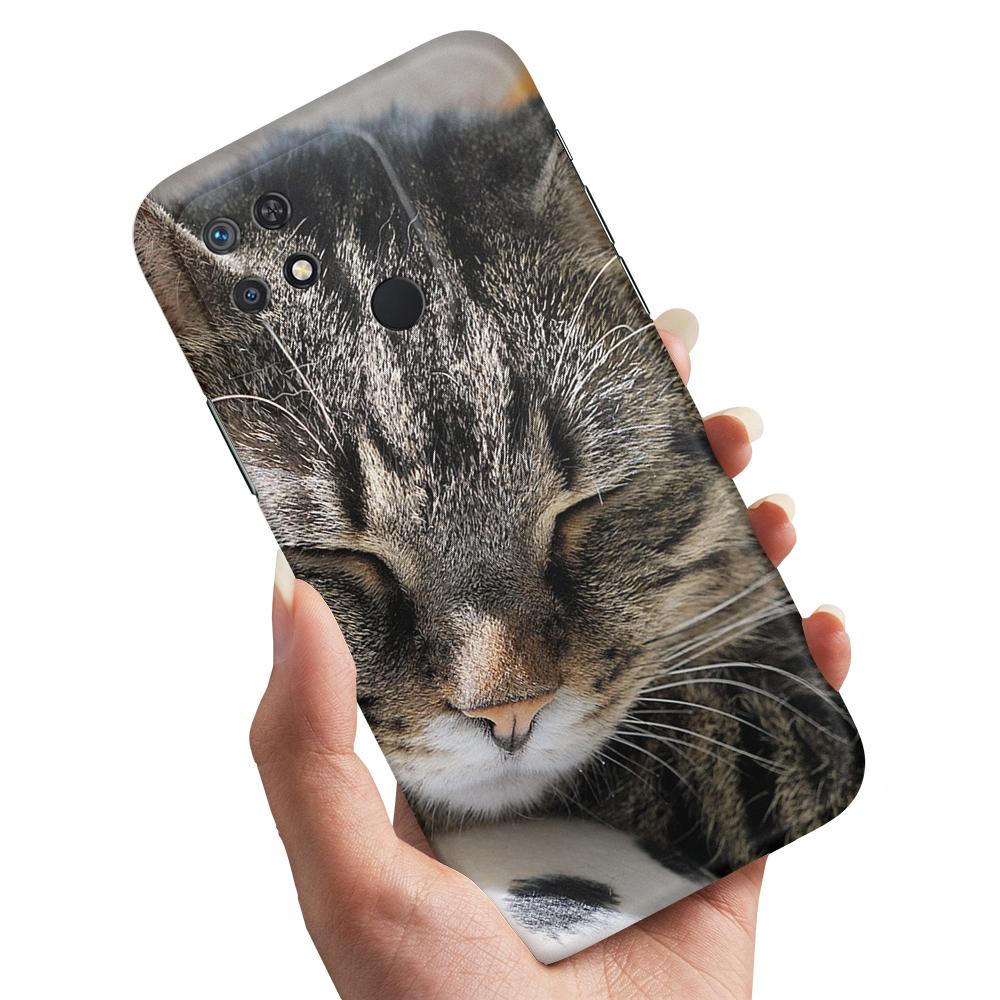 Skal / Mobilskal till Xiaomi Redmi 10C - Sovande Katt