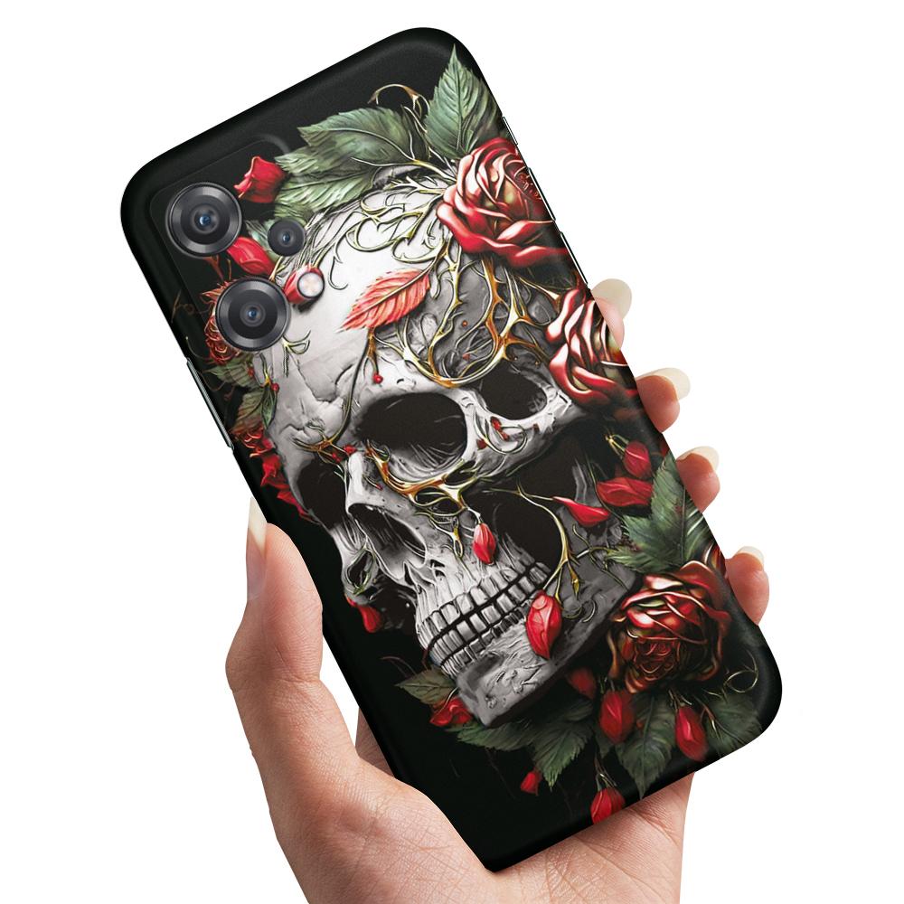 Skal / Mobilskal till OnePlus Nord CE 2 Lite - Skull Roses