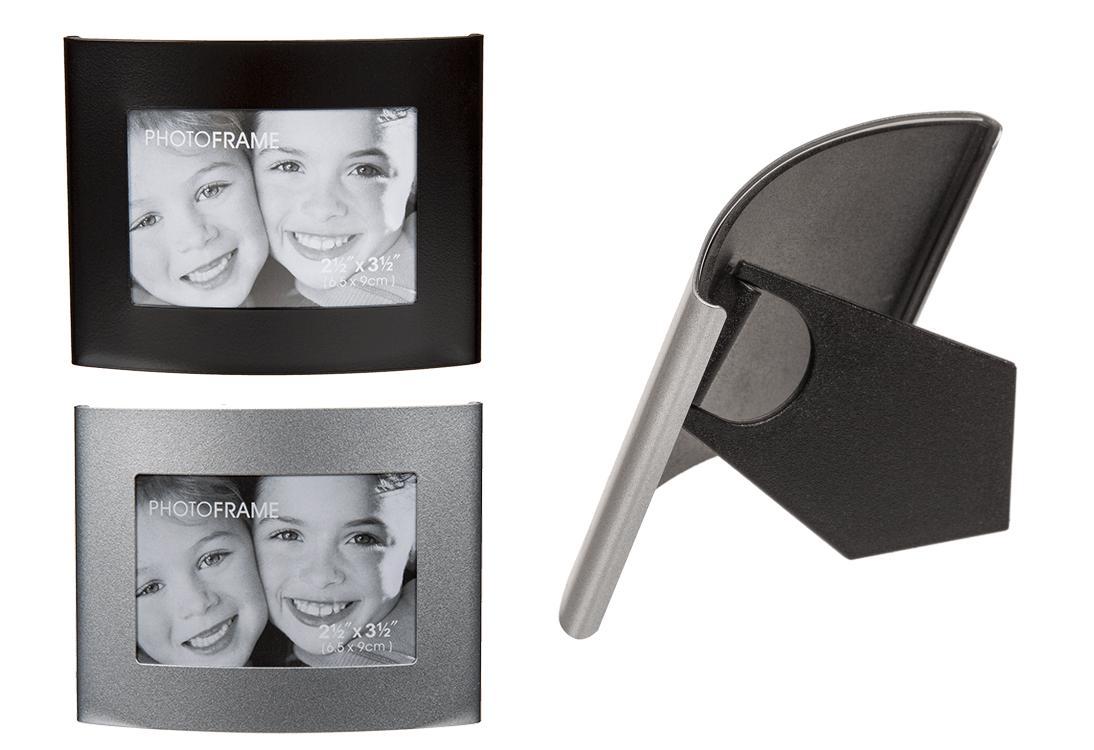 Hvelvet Fotoramme - Ramme i Metall - Bøyd Metallramme - 6 x 9 cm - 2-Pack