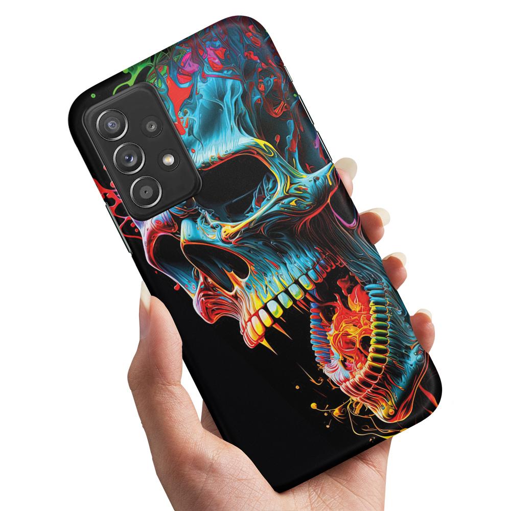 Skal / Mobilskal till Samsung Galaxy A32 - Skull